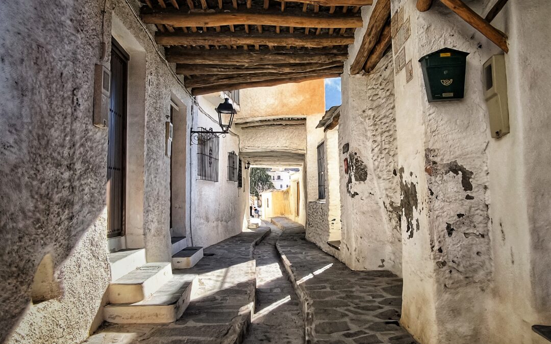 Alpujarra. White Villages of Granada. Street photography